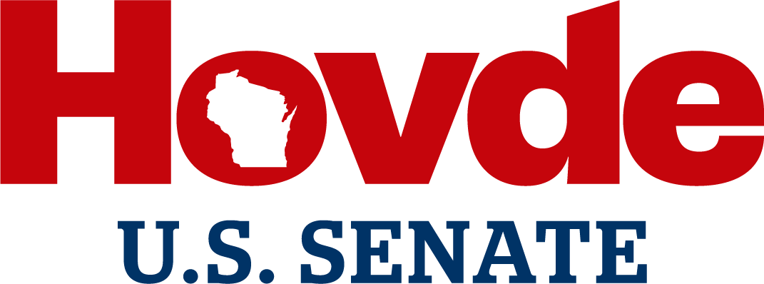 A logo for Eric Hovde's U.S. Senate campaign in Wisconsin